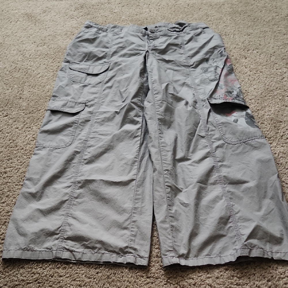 Gray Cargo Pants